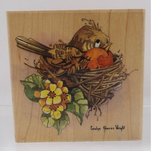 Robin #60043 Stamps Happen NC by Carolyn Shores Wright - Picture 1 of 2
